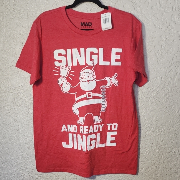 Festive Red Santa Tee - Picture 1 of 6